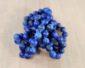 Knotted Blue Lapis Necklace