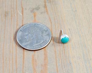 Medium Blue Turquoise Post