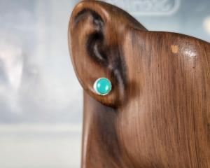 Medium Blue Turquoise Post