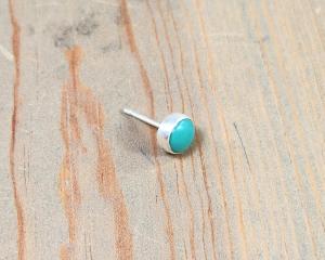 Medium Blue Turquoise Post