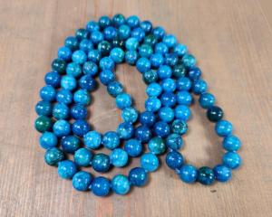 single strand continuous bead necklace
