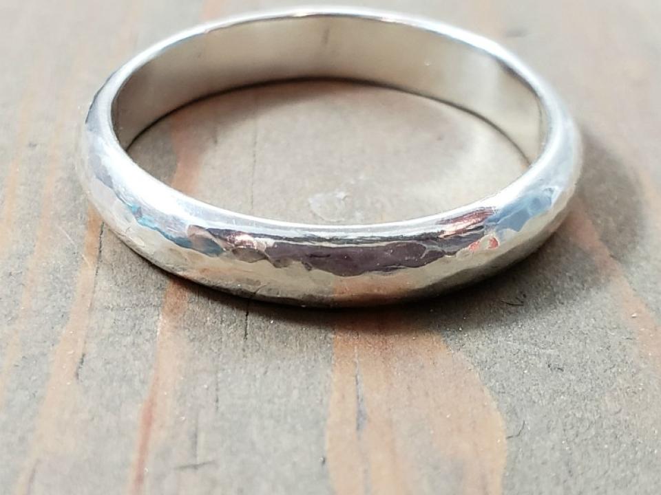 subtle texture ring