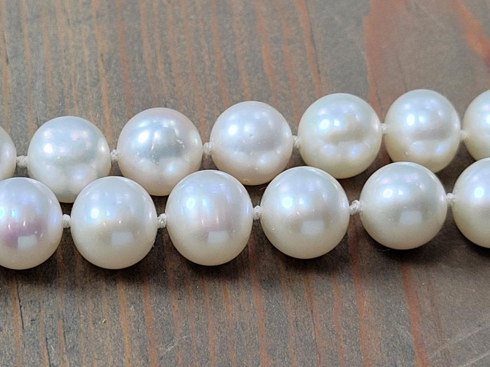 hand knotted pearls