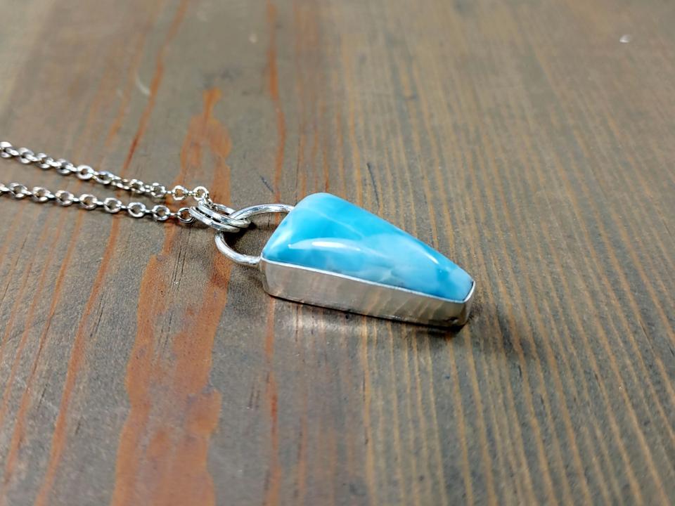 amazonite pendant necklace