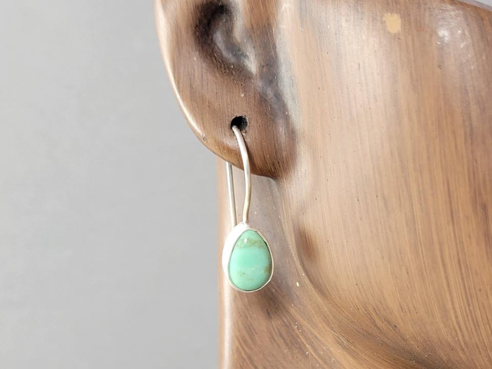 one inch drop earring