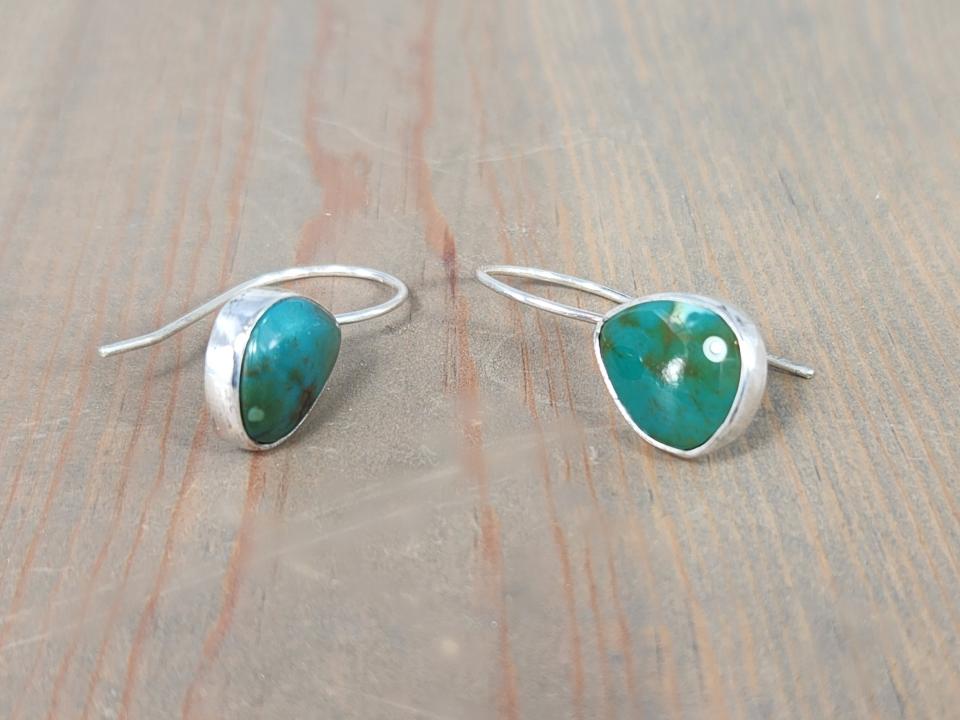 turquoise drop earrings