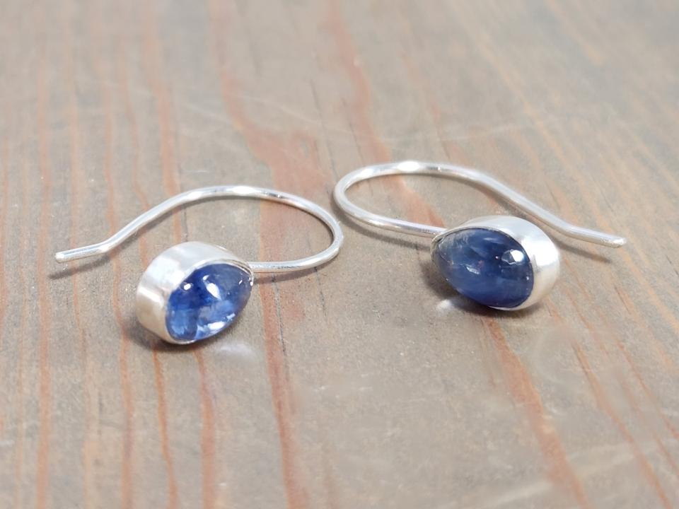 kyanite dangle earrings