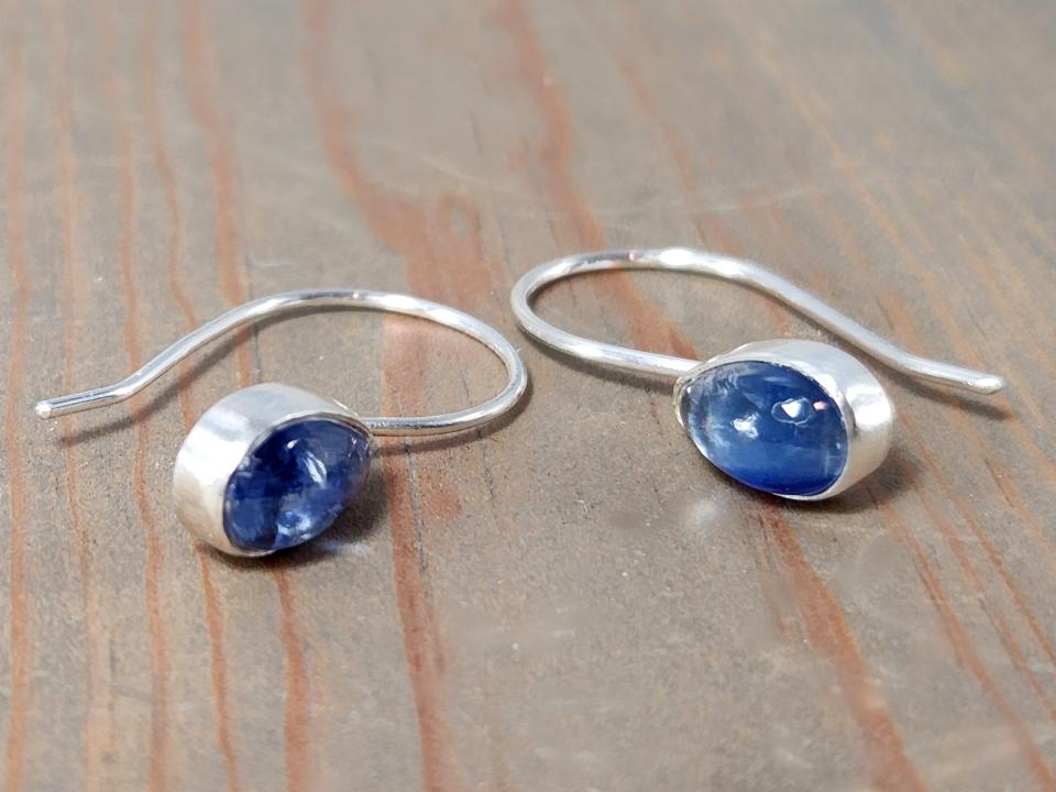 blue kyanite earrings