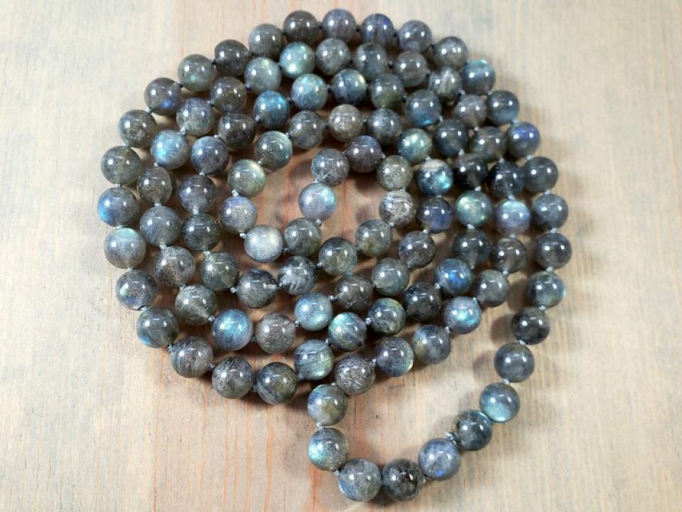36 inch long bead necklace