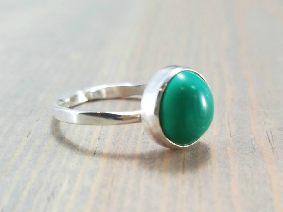 Green Gemstone Ring