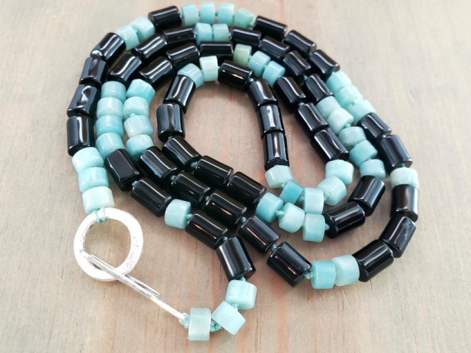 Gemstone Bead Necklace