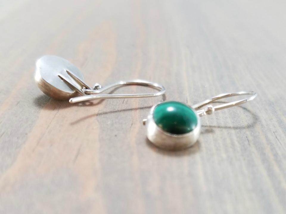 Handmade gemstone earrings