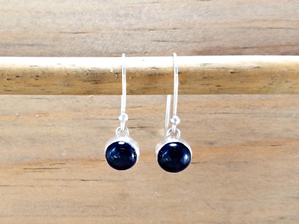 Blue Iolite Earrings