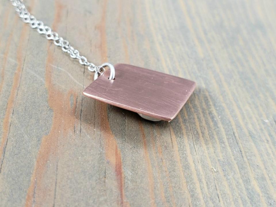 copper pendant