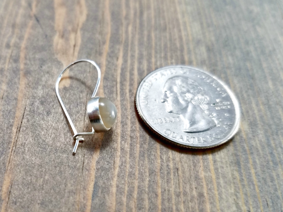 Small Gemstone Earrings