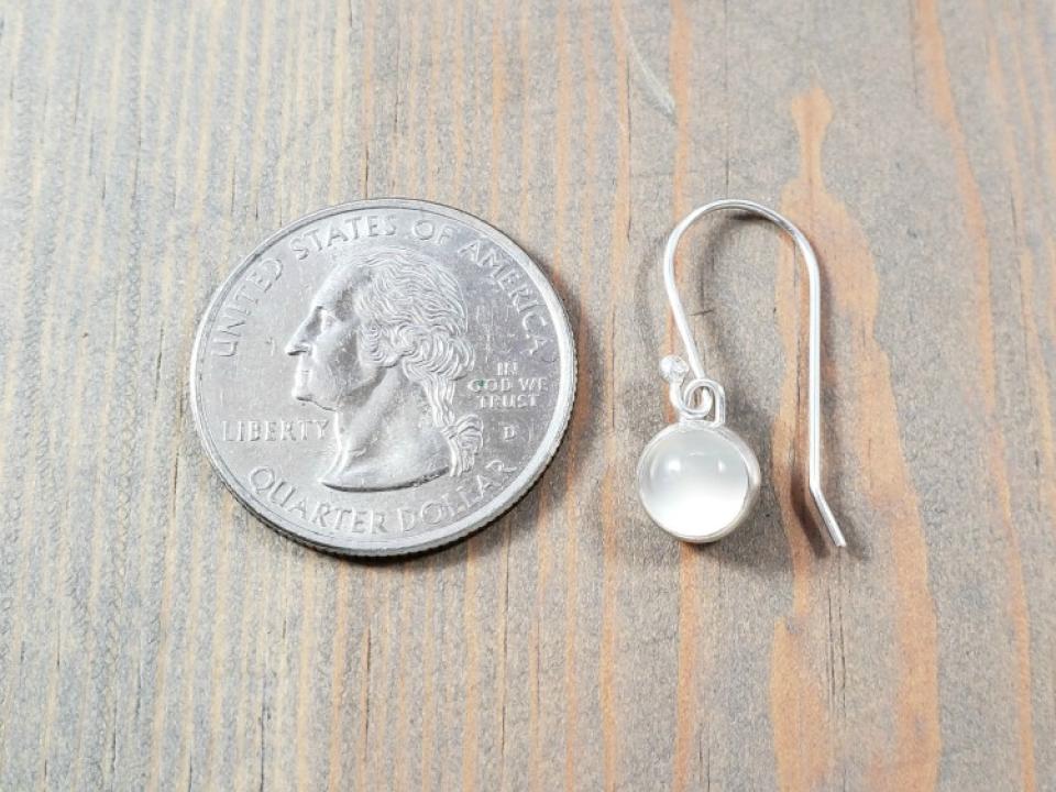 small gemstone earrings