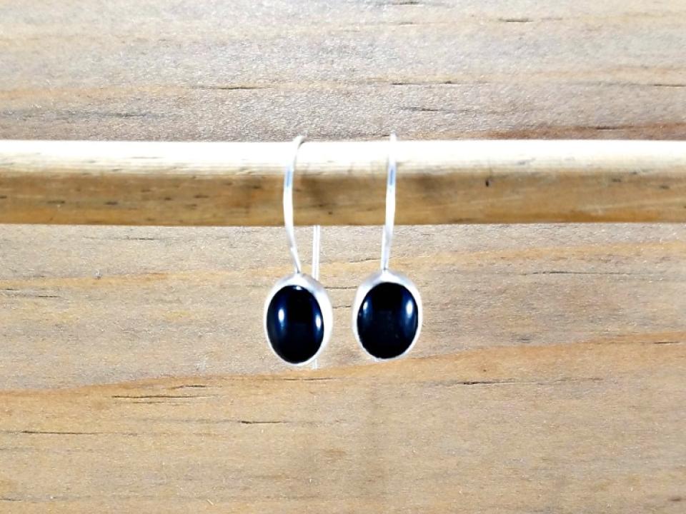 Sterling Silver Kidney Wire Earrings