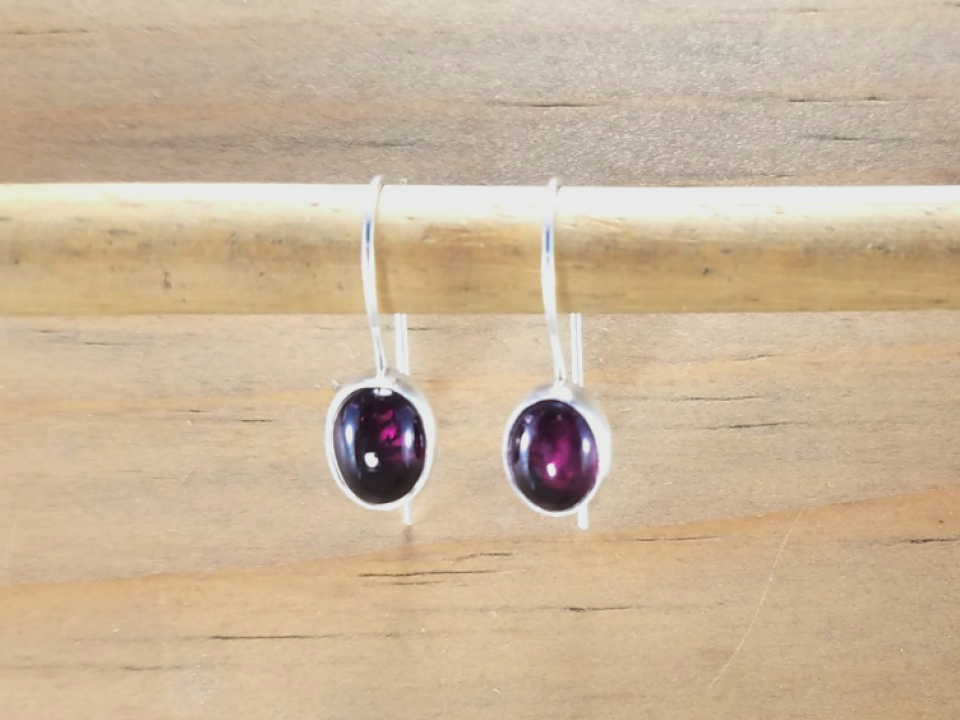 Silver Drop Earrings