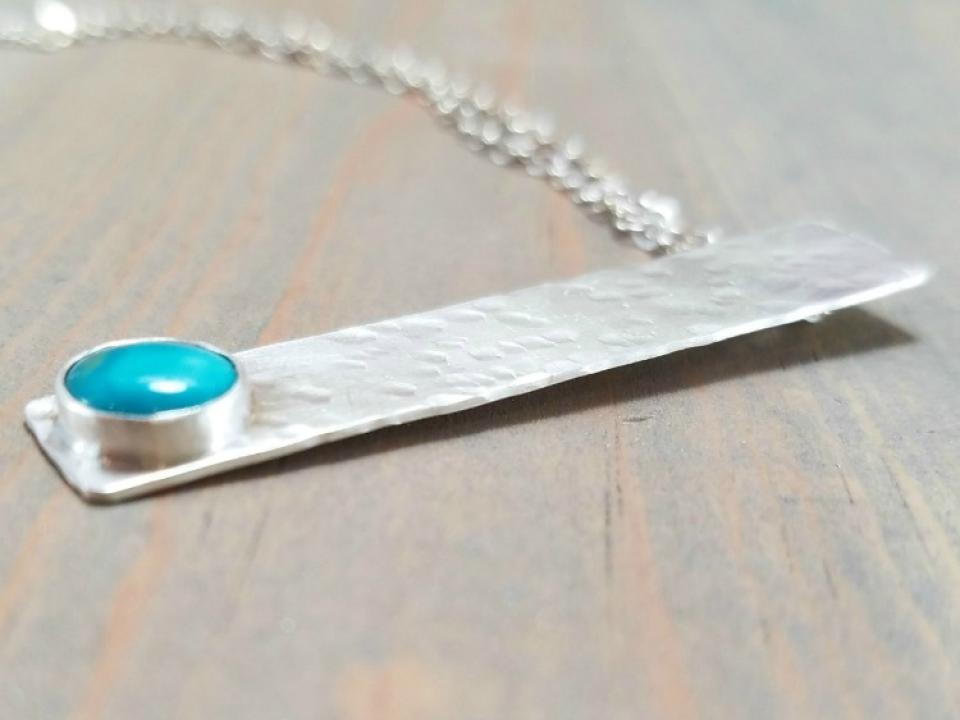 Hammered Layering Necklace