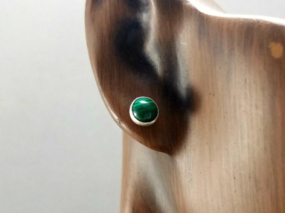 Green Earrings