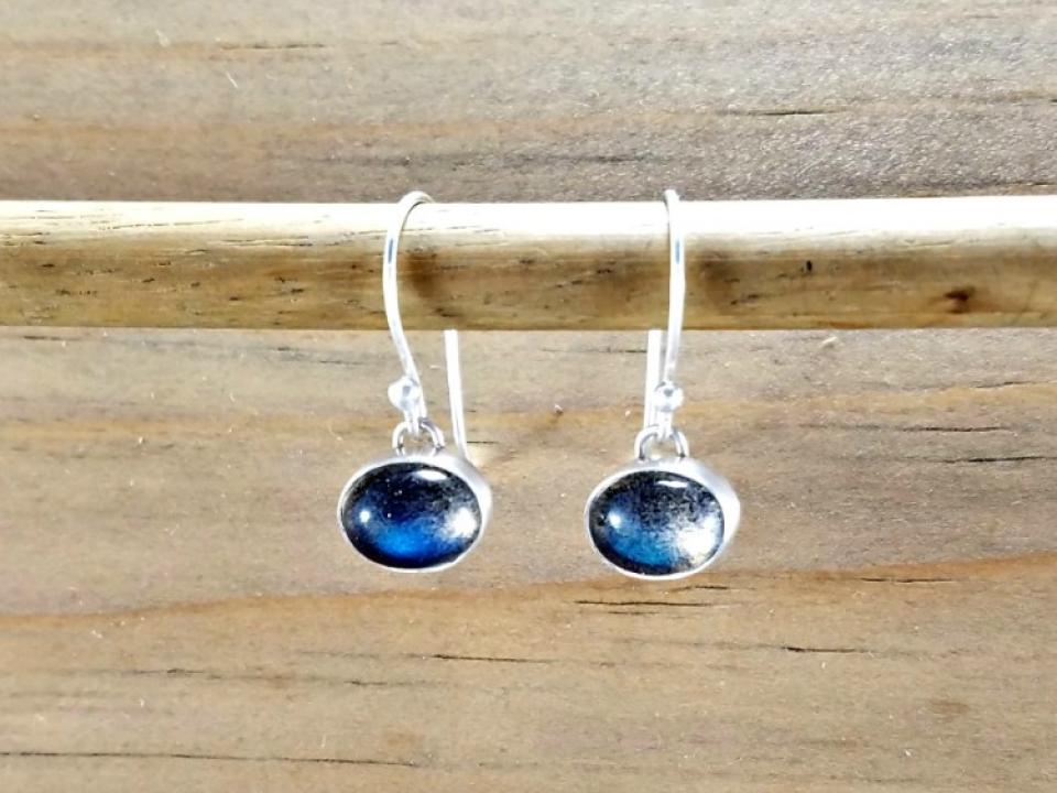 Elegant Labradorite Earrings