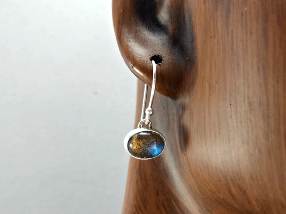 Labradorite Dangle Earrings