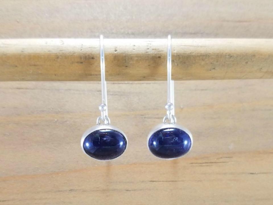 Iolite Dangle Earrings