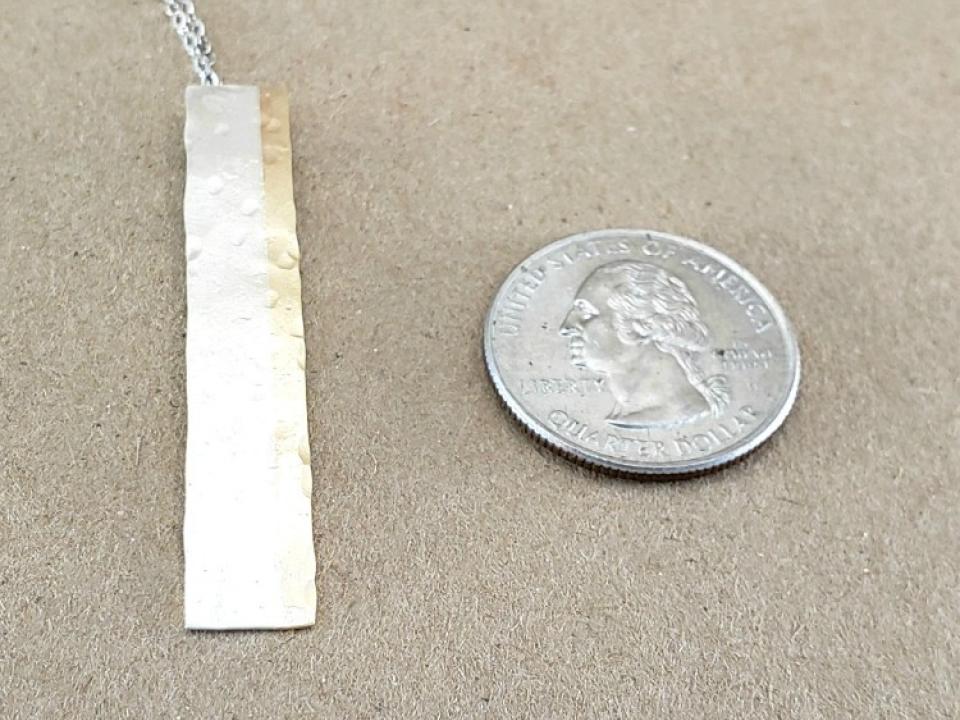 2 inch long pendant