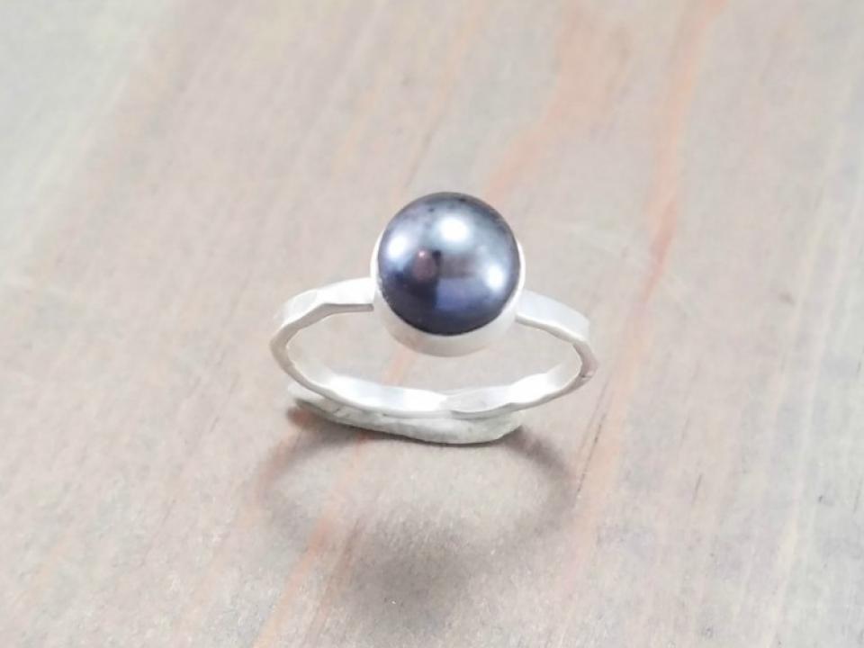 Pearl Statement Ring