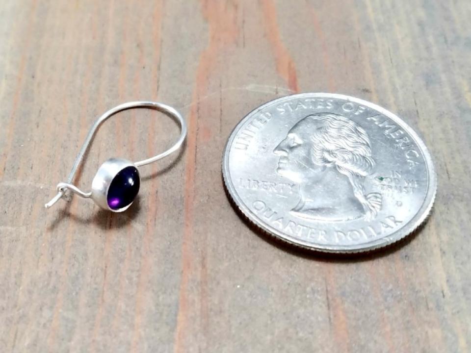 tiny drop earrings