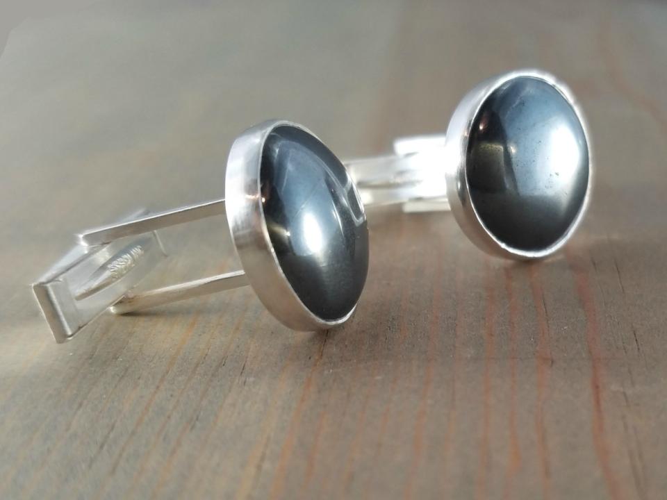 Hematite Cuff Links