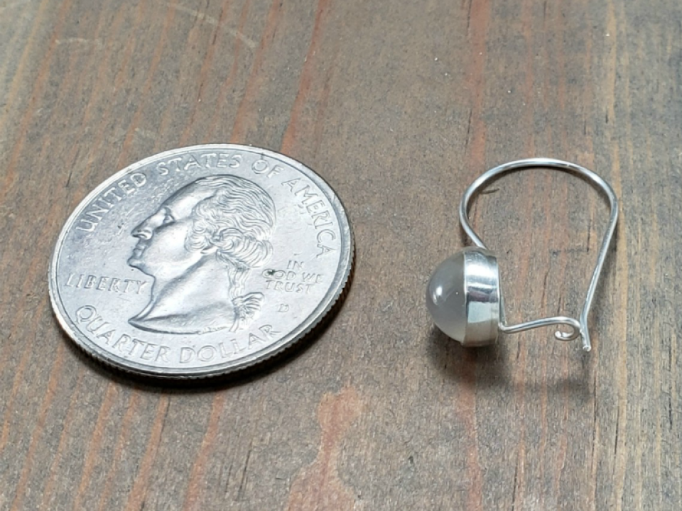 Small Sterling Silver Earrings