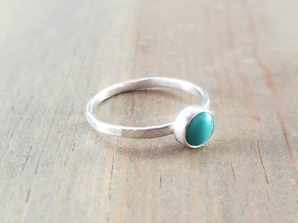 Turquoise Pinky Ring