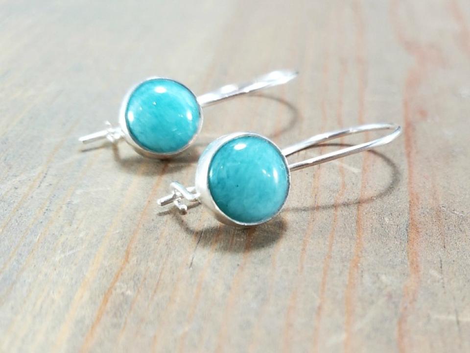 Amazonite Drop Earrings