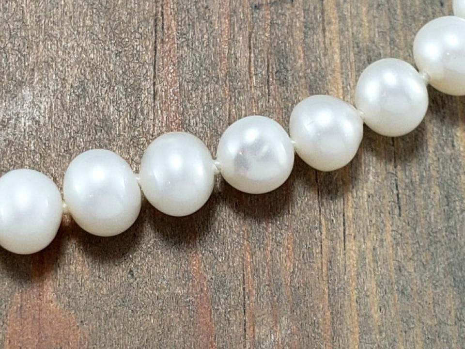 6mm Freshwater Pearls Knotted