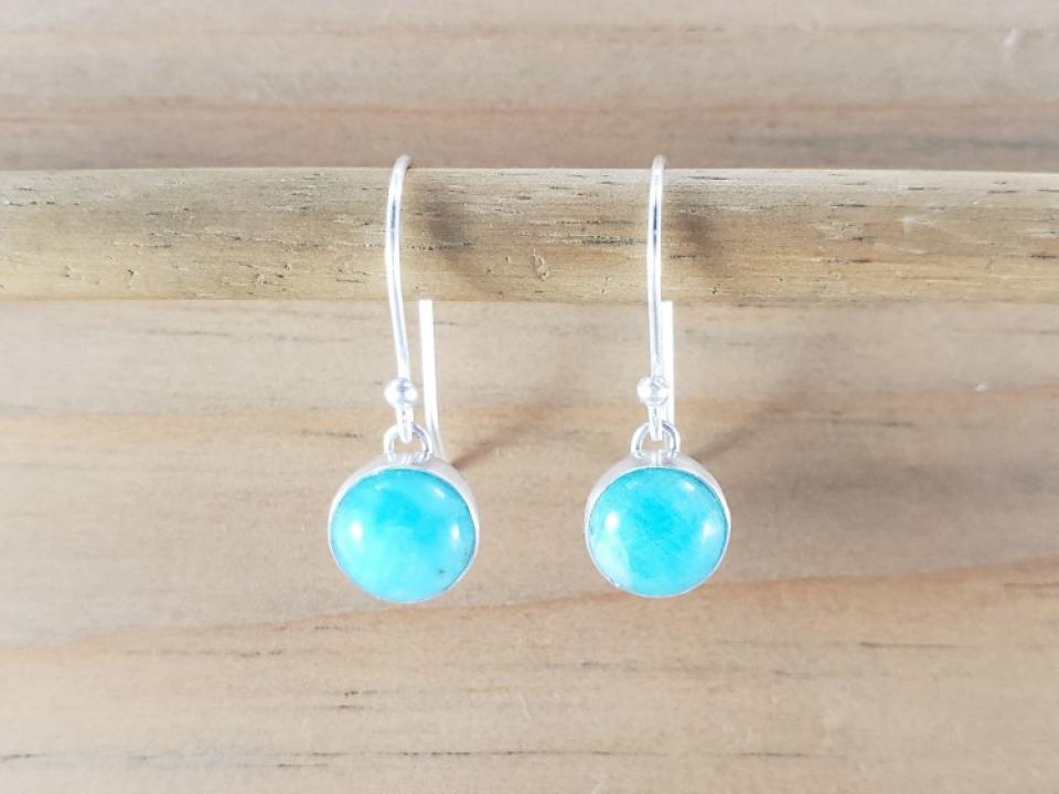 Amazonite Dangle Earrings