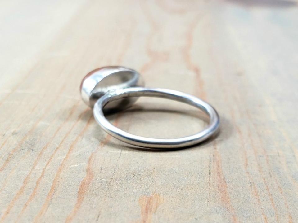 Handmade silver rings