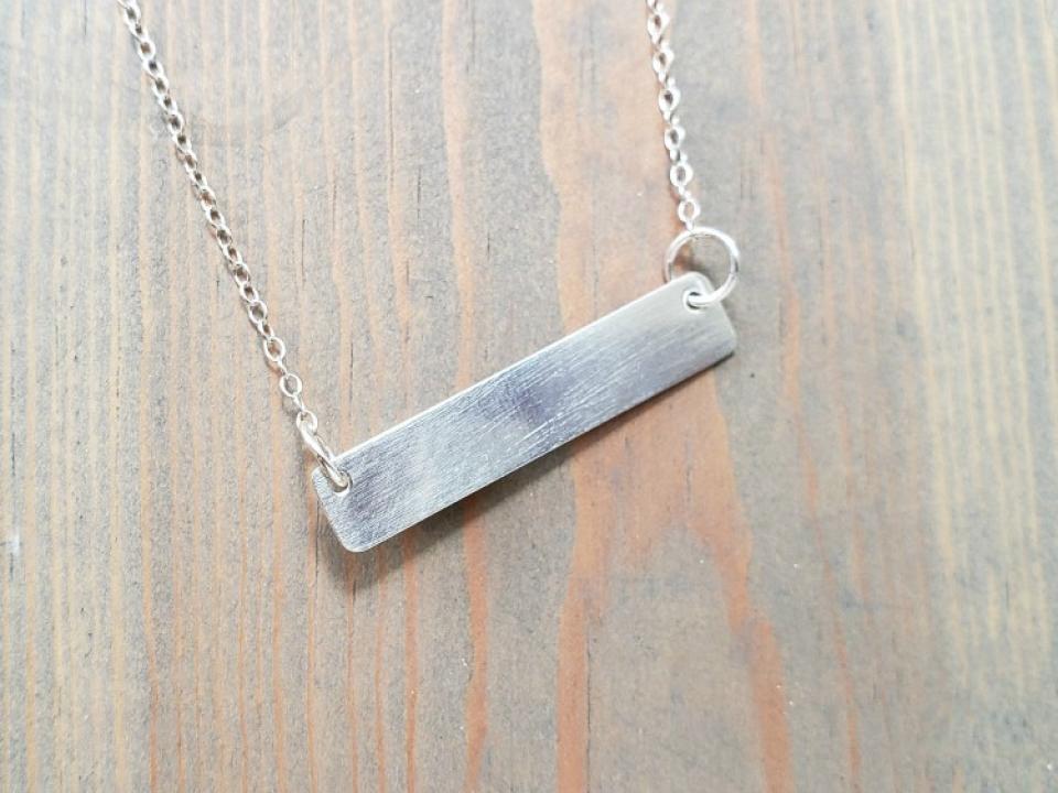 sterling silver bar