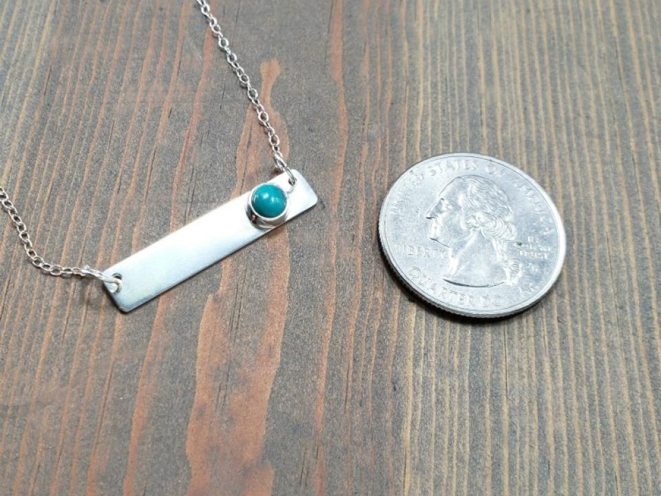 small layering pendant