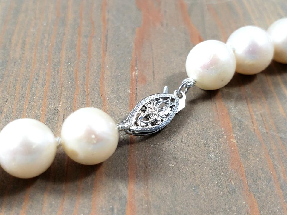 sterling silver filigree clasp