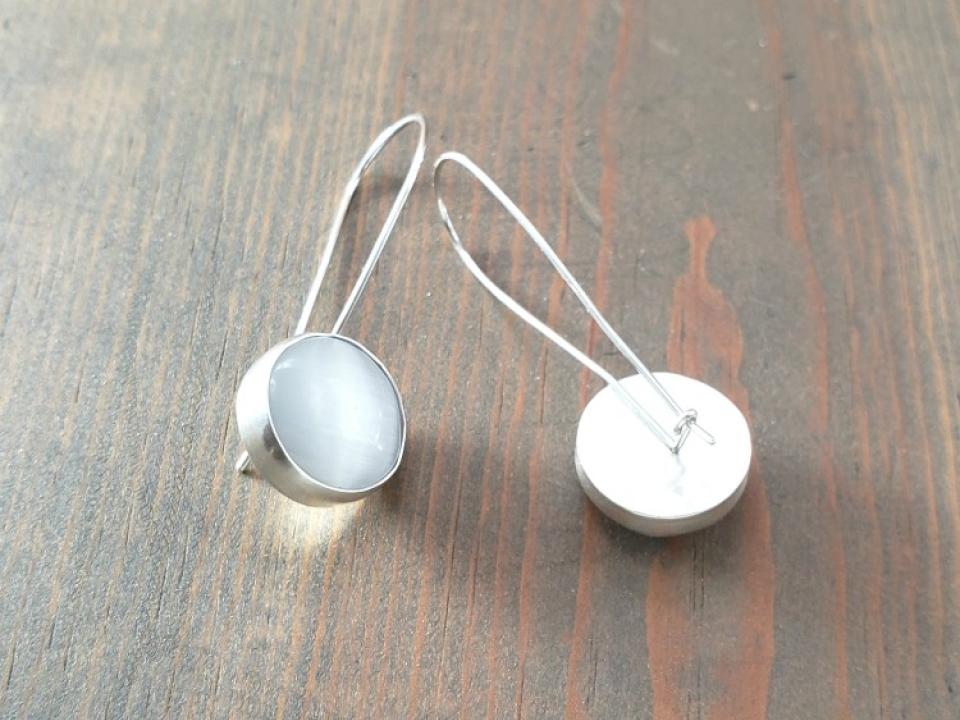 handmade sterling silver earrings