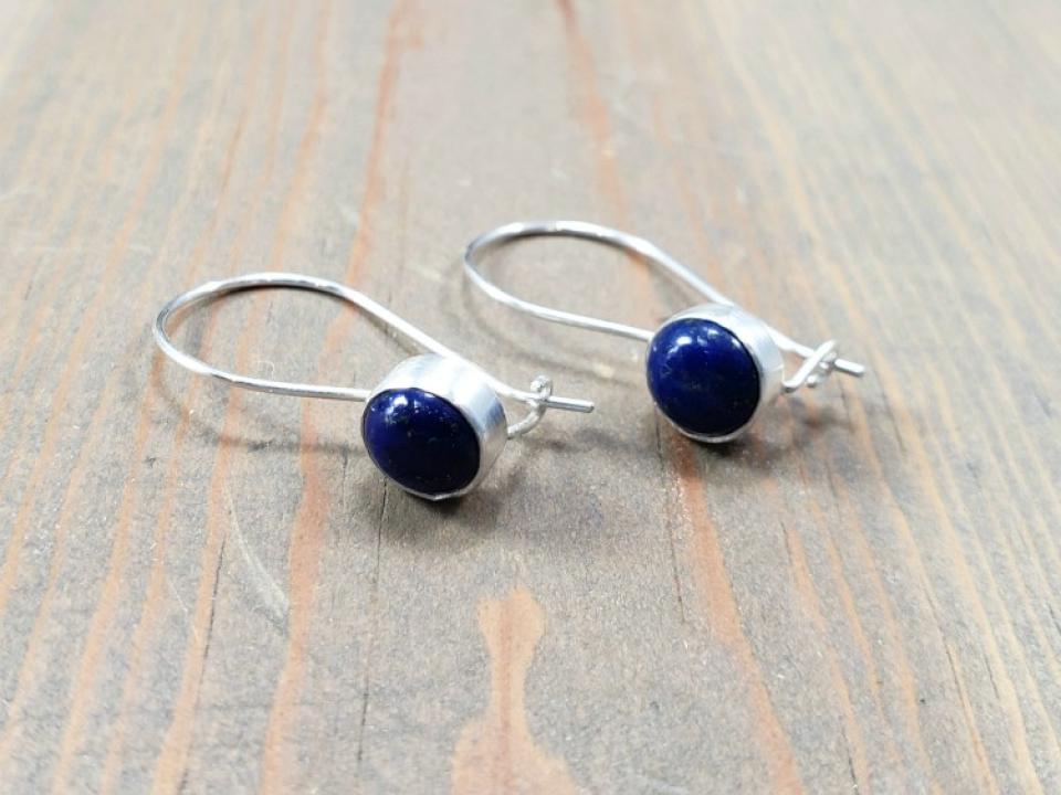 lapis lazuli earrings