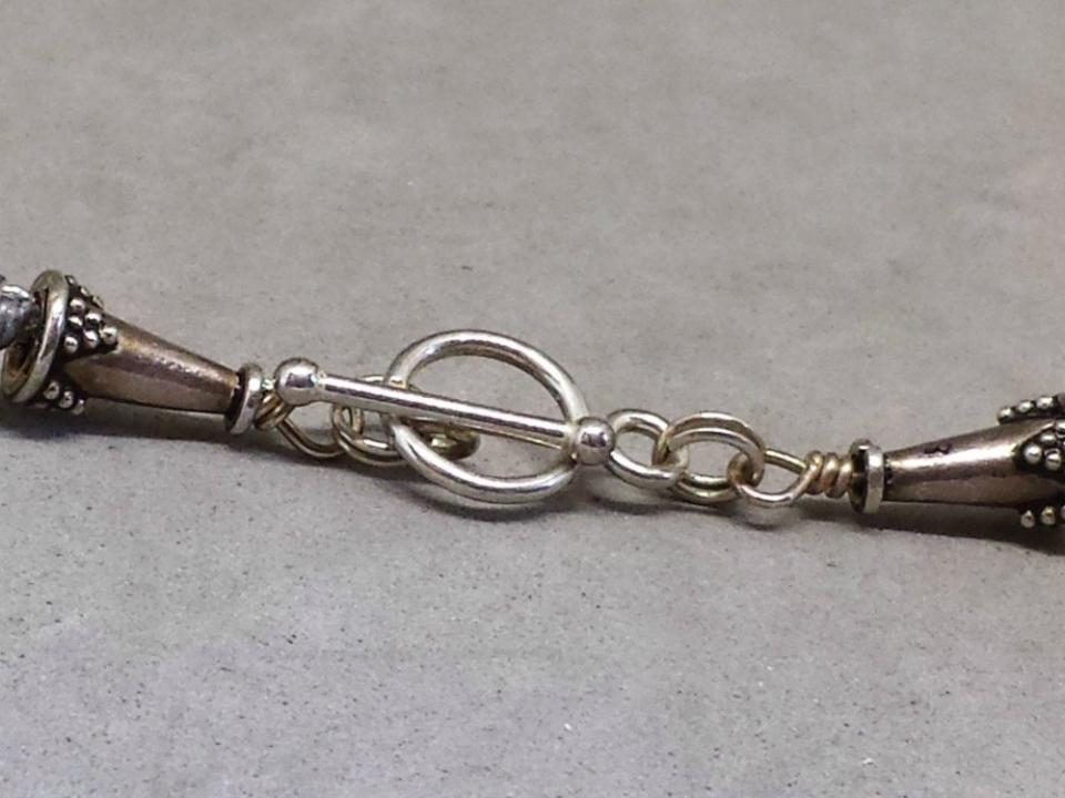 Sterling SIlver Toggle Clasp