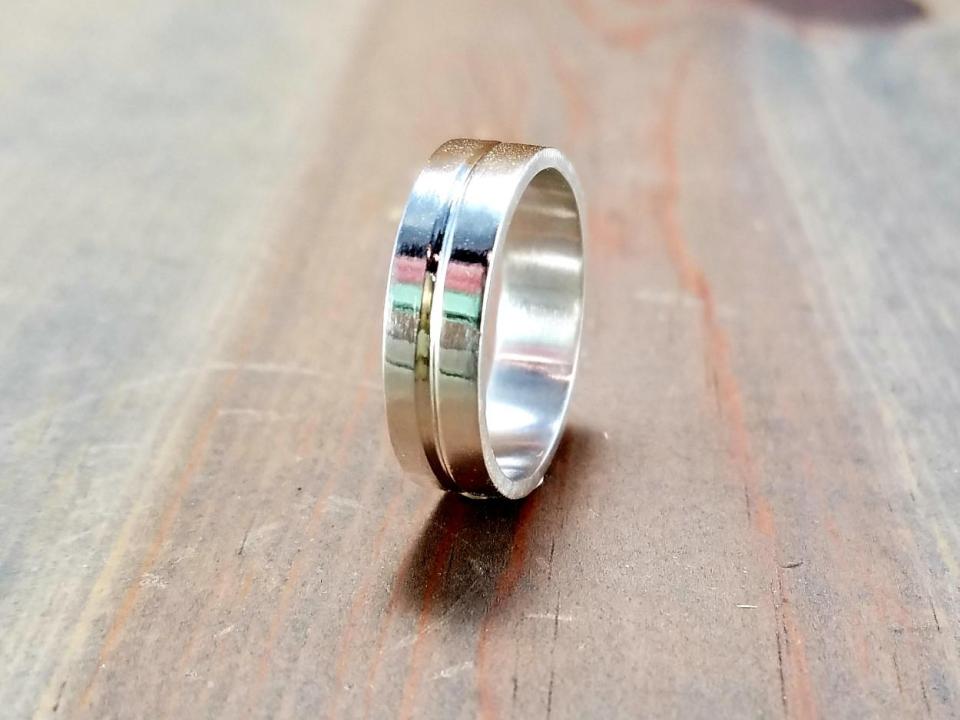 Contemporary Silver Ring