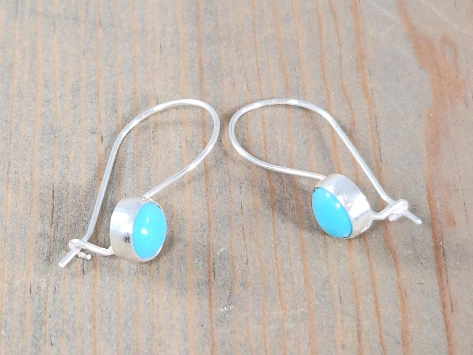 small turquoise earrings