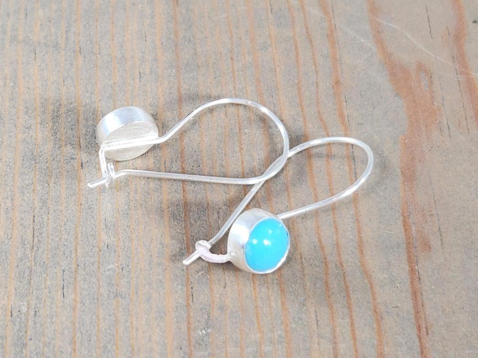 handmade silver earrings