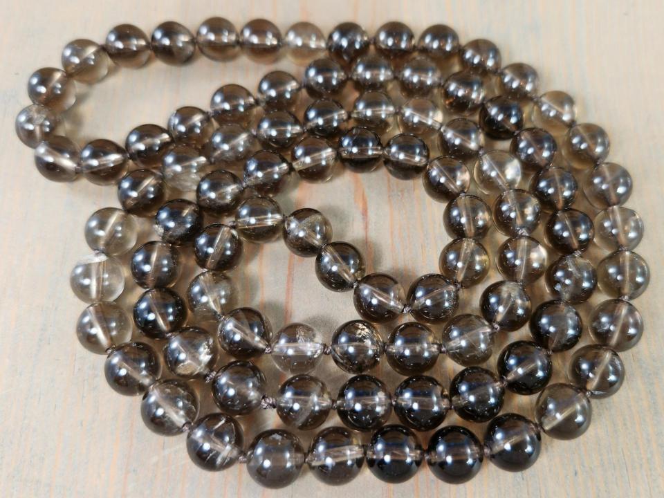 endless (no clasp) beaded necklace