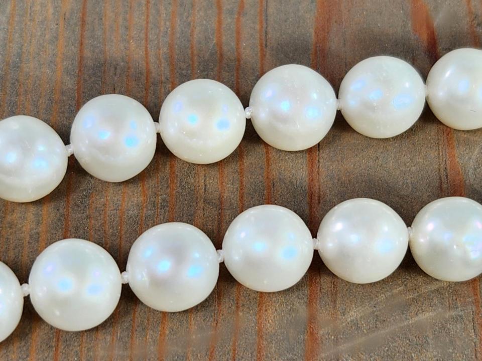 hand knotted pearls