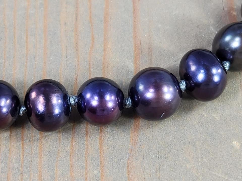hand knotted 7mm pearls