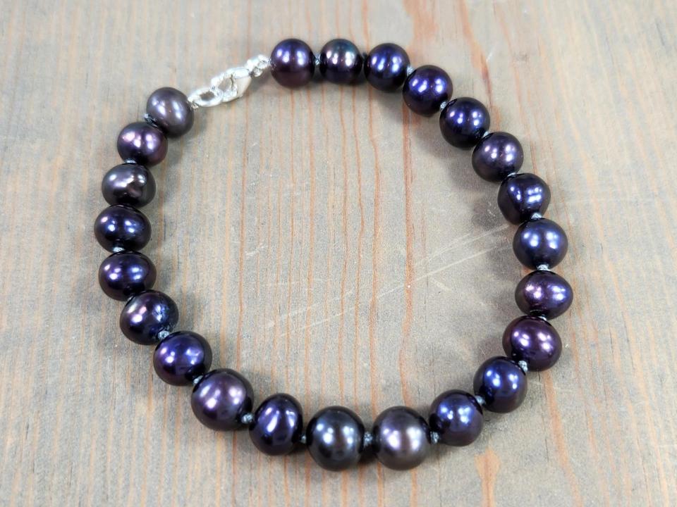 7 inch pearl bracelet